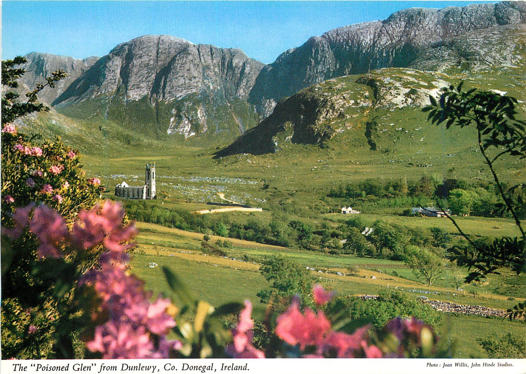 CPM The Poisoned Glen from Dunlewy Co Donegal Ireland 