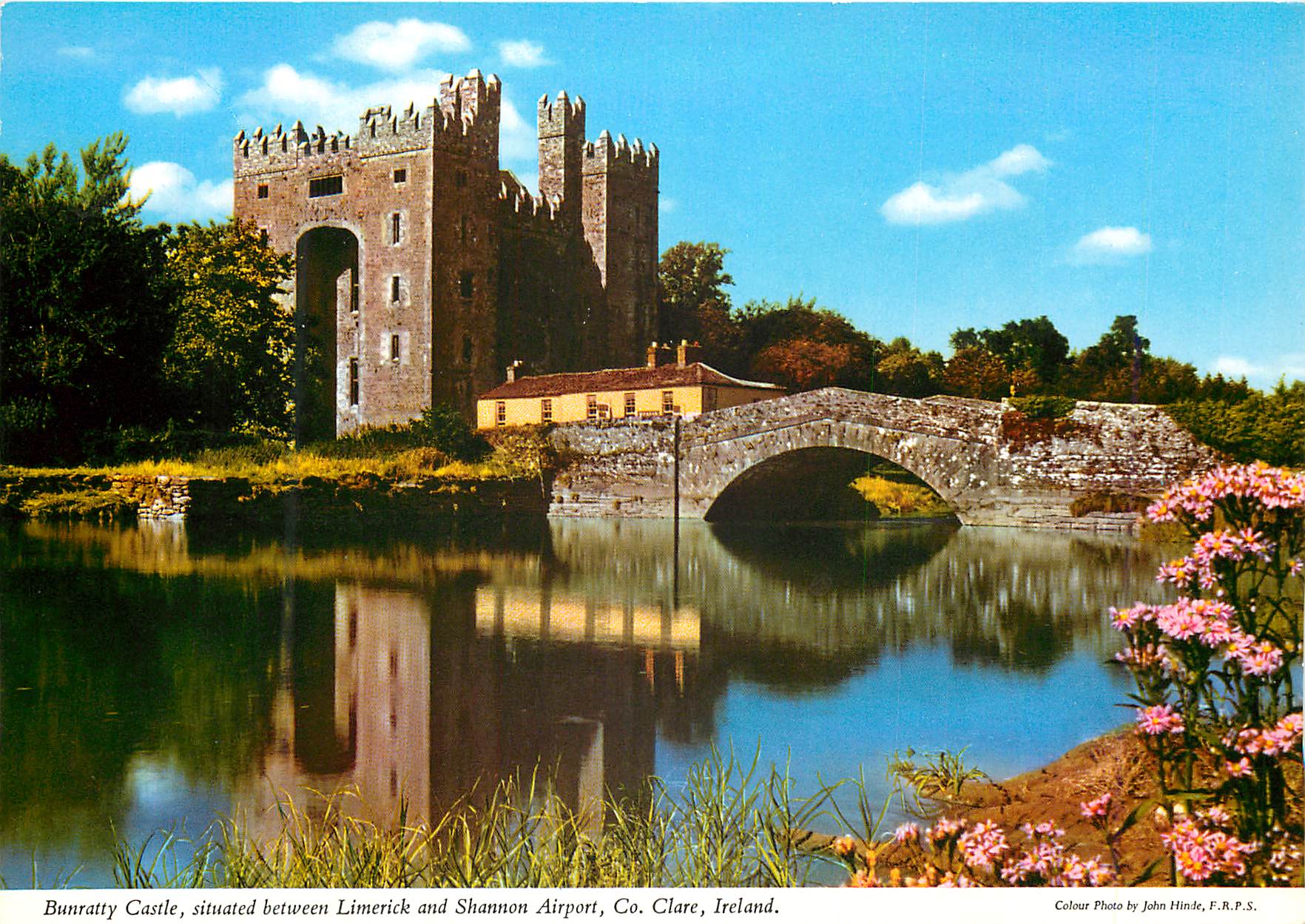 CPM Bunratty Castle situated between Limerick and Shannon Airport Co Clare Ireland 