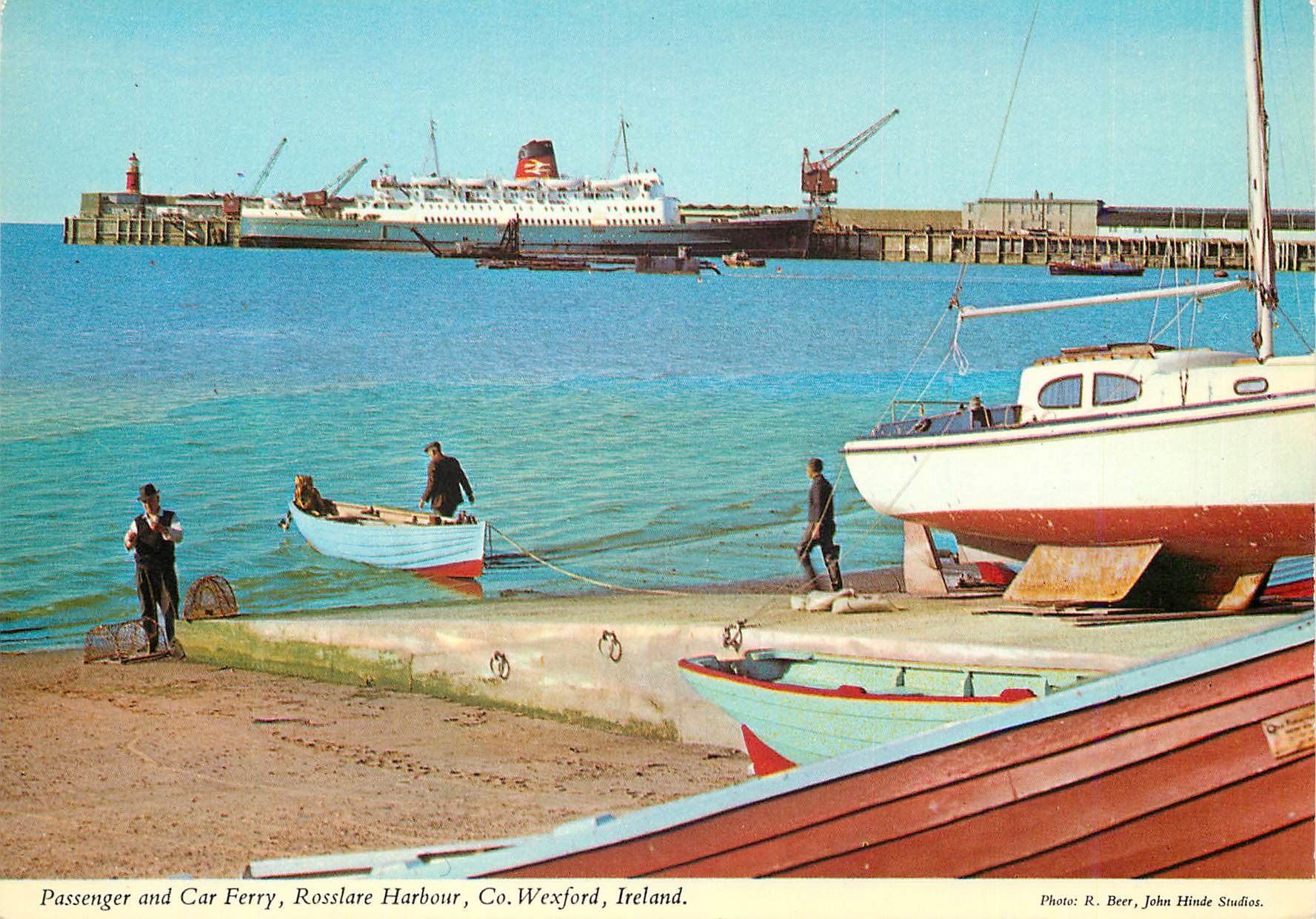 CPM Passenger and Car Ferry Rosslare Harbour Co Westford Ireland Bateau