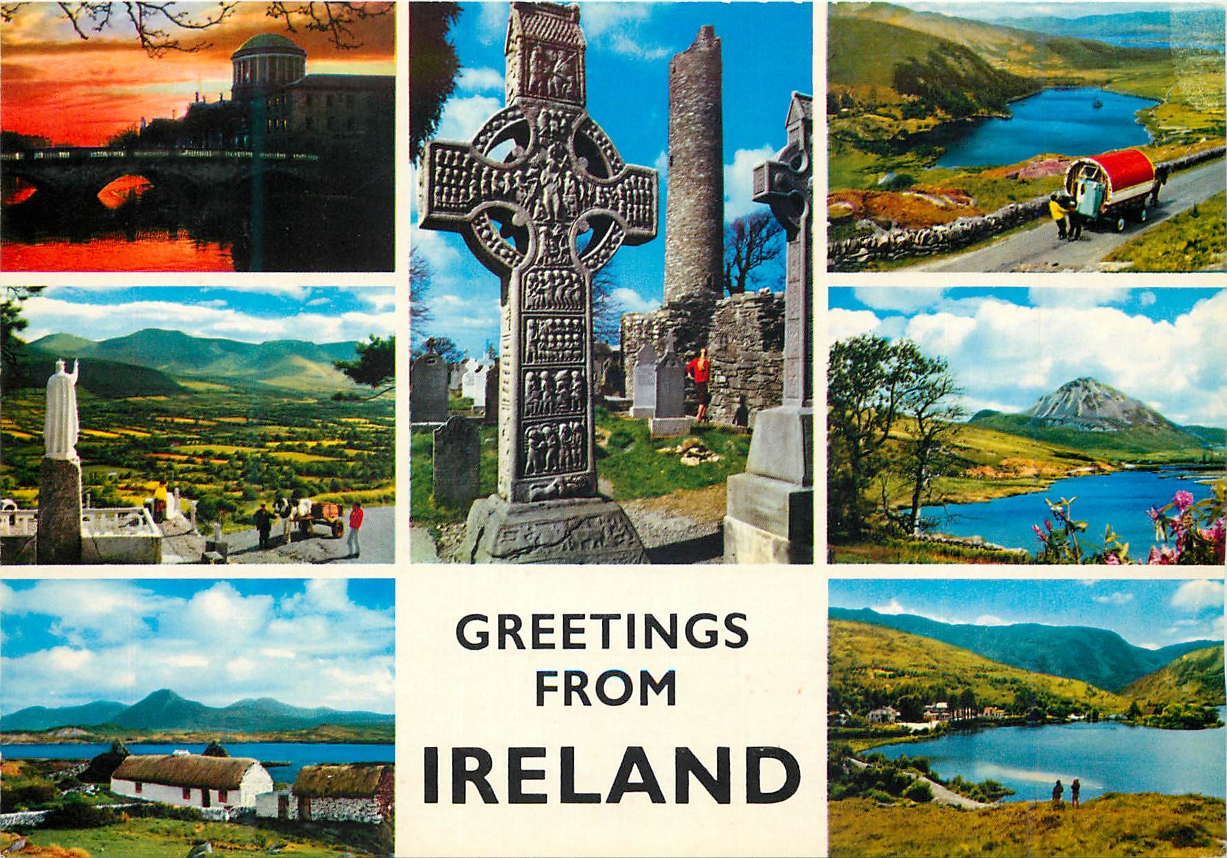 CPM Greetings from Ireland 