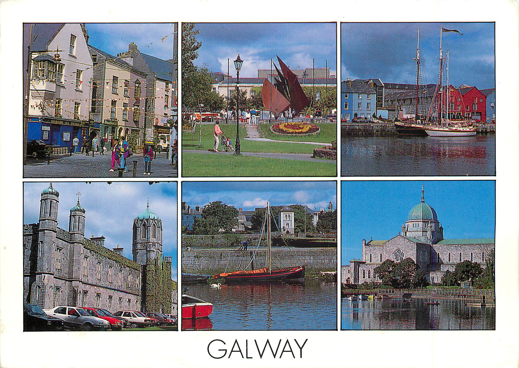 CPM Galway is situated near the head of a large bay and is the principal city of Connacht Bateaux