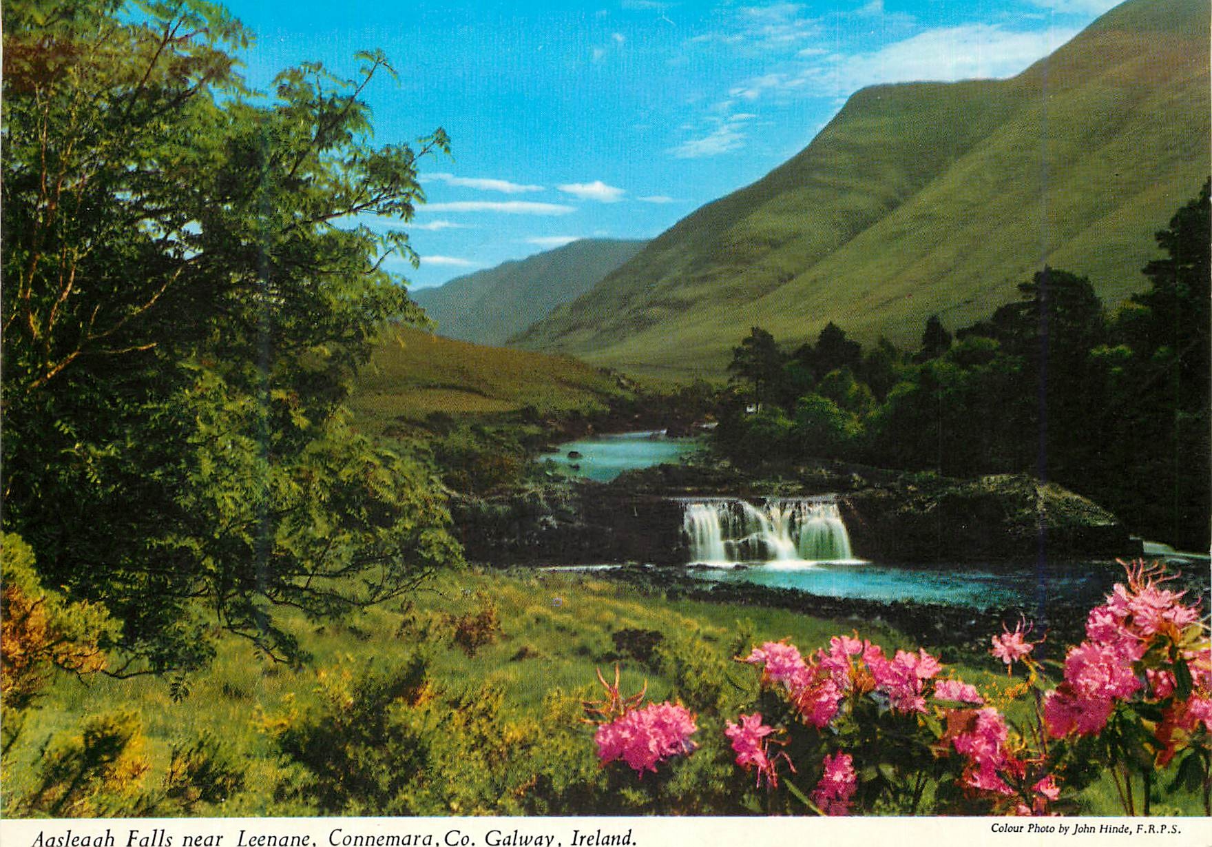 CPM Aasleagh Falls near Leenane Connemara Co Galway Ireland 