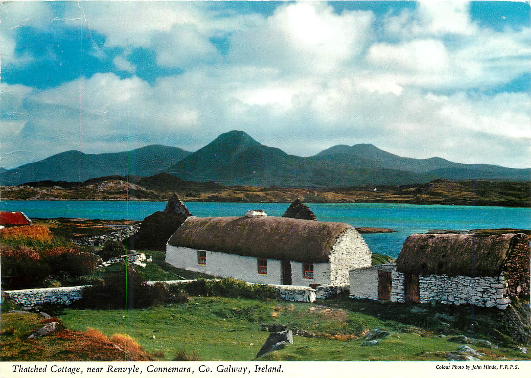 CPM Thatched cottage near Renvyle Connemara Co Galway Ireland 
