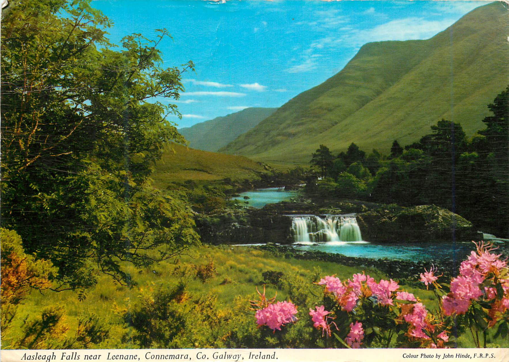 CPM Aasleagh Falls near Leenane Connemara Co Galway Ireland 
