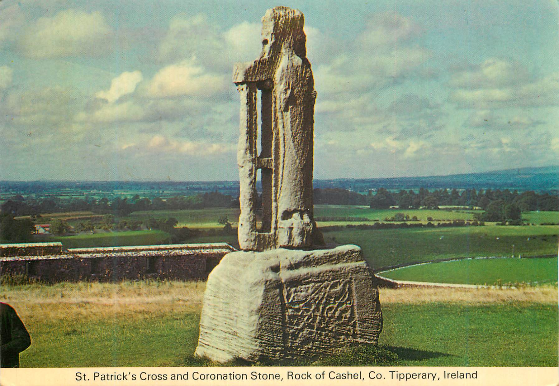 CPM St Patricks Cross and Coronation Stone Rock of Cashel Tipperary Ireland 