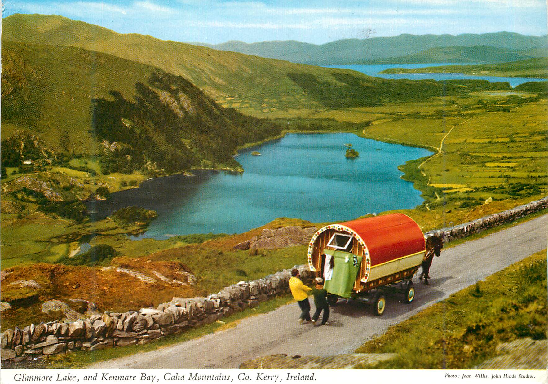 CPM Glanmore Lake and Kenmore Bay Calia Mountains Co Kerry Ireland 