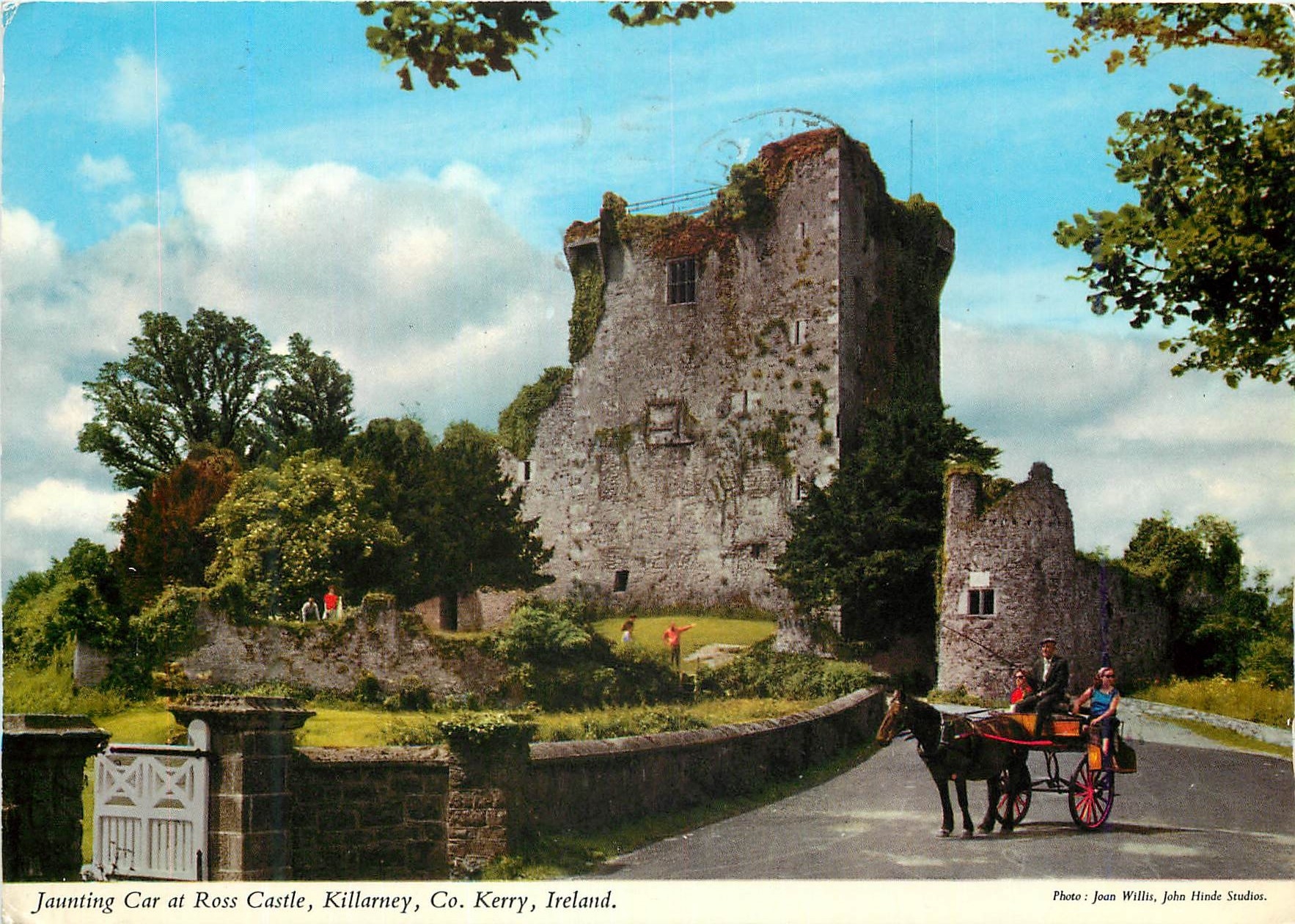 CPM Jaunting Car at Ross Castle Killarney Co Kerry Ireland 
