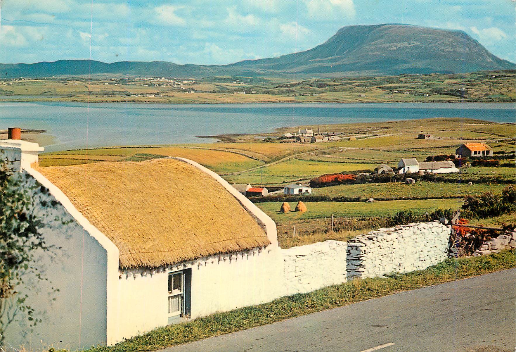 CPM Ballyness Bay and Muckish Mountain from Derryconnor near Gortahork Co Donegal 