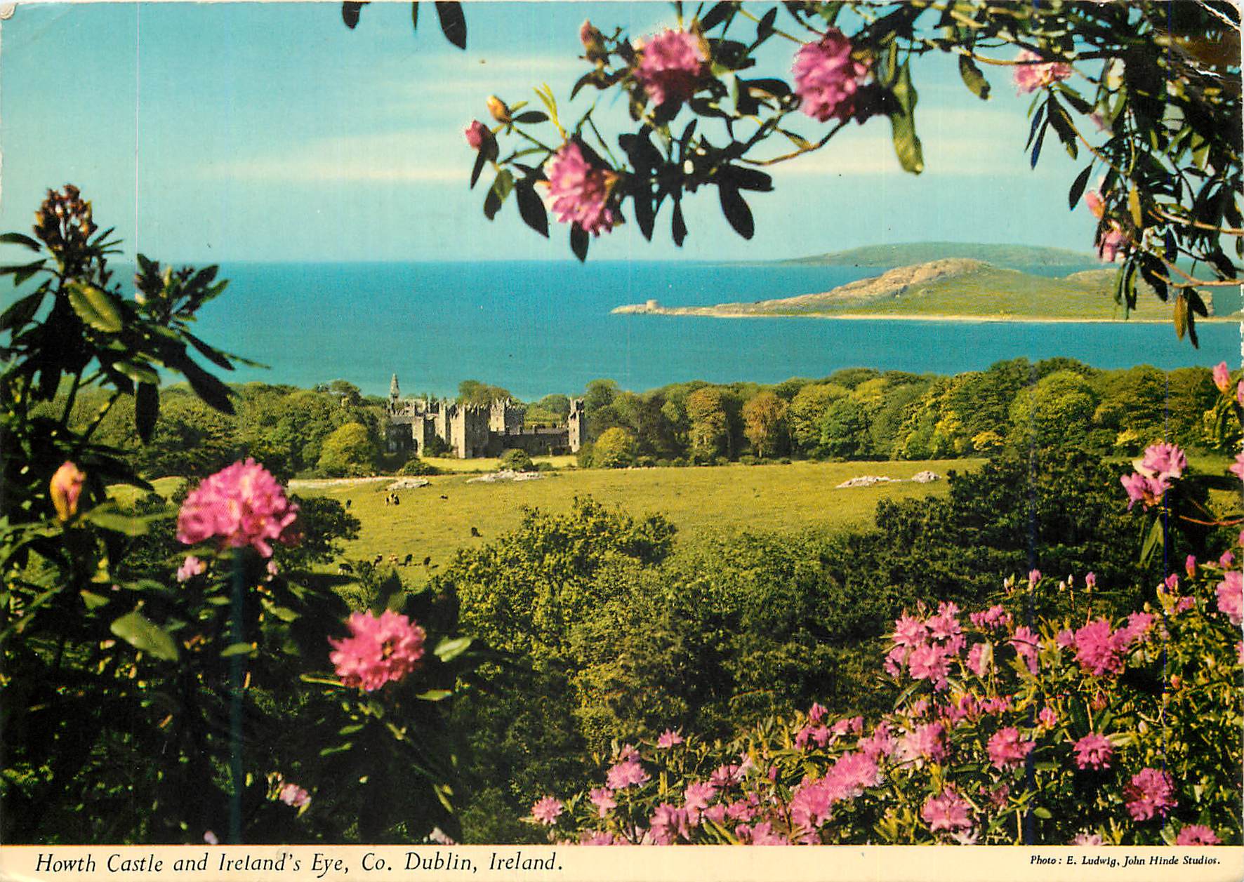 CPM Howth Castle and Irelands Eye Co Dublin Ireland 
