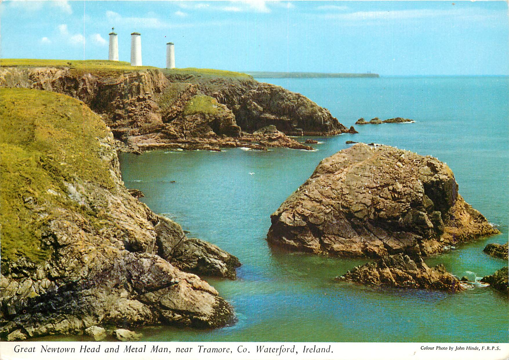 CPM Great Newtown Head and Metal Man near Tramore Co Waterford Ireland 