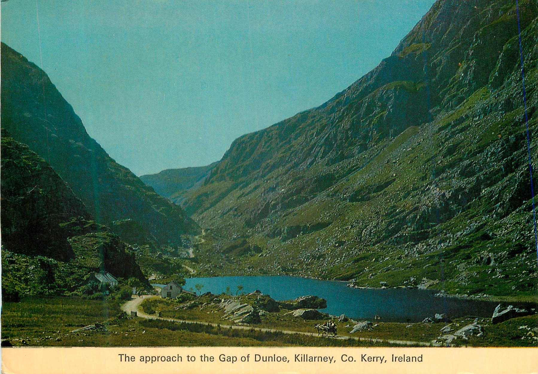 CPM The approach to the Gap of Dunloe Killarney Co Kerry Ireland 