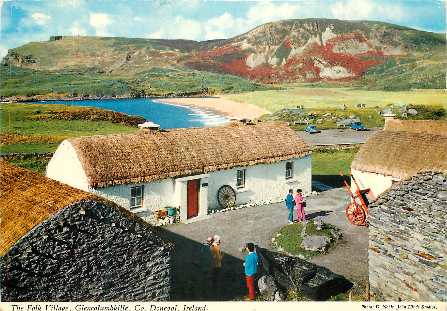 CPM The Folk Village Glencolumbkille Co Doneval Ireland 