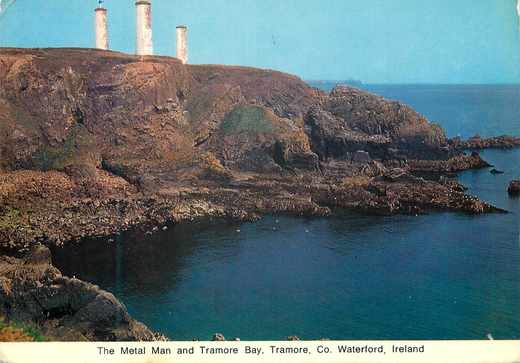 CPM The Metal Man and Tramore Bay Tramore Co Waterford Ireland 