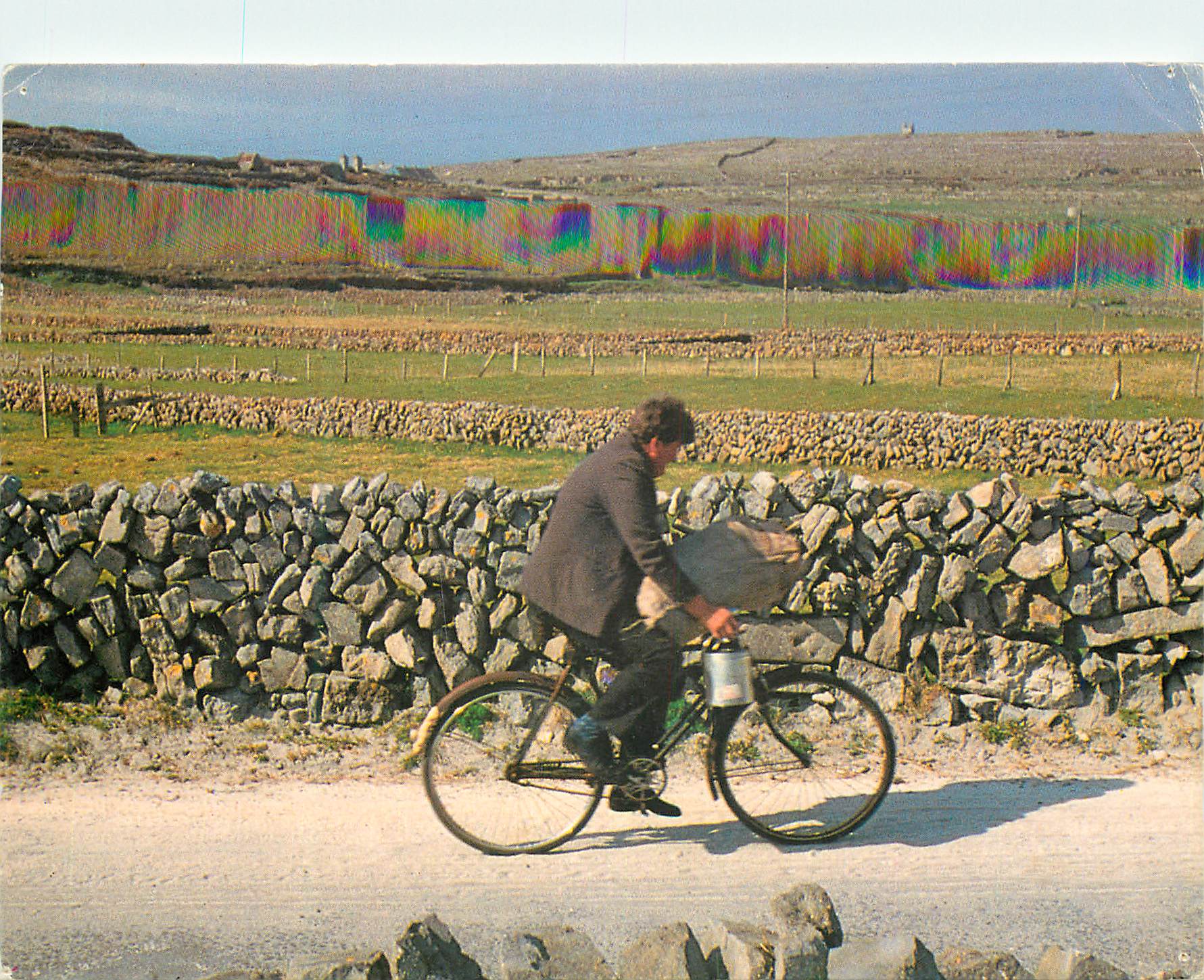 CPM Local cyclist on Inishmore Aran Islands Velo Cycle