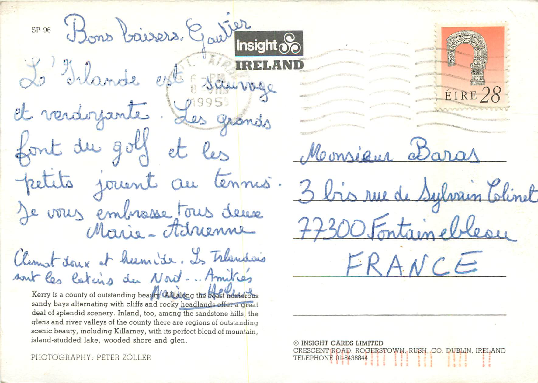 CPM Kerry is a county of outstanding beauty  — Rückseite