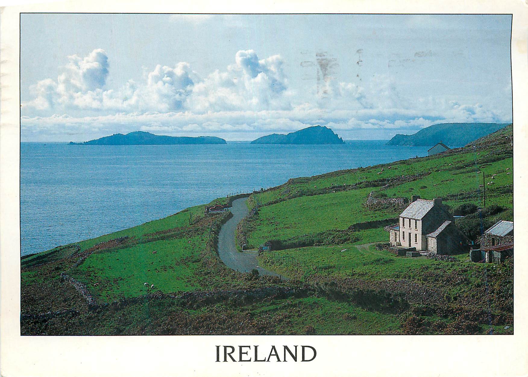CPM Ireland View of the Blasket Islands from the Dingle Peninsula Co Kerry 