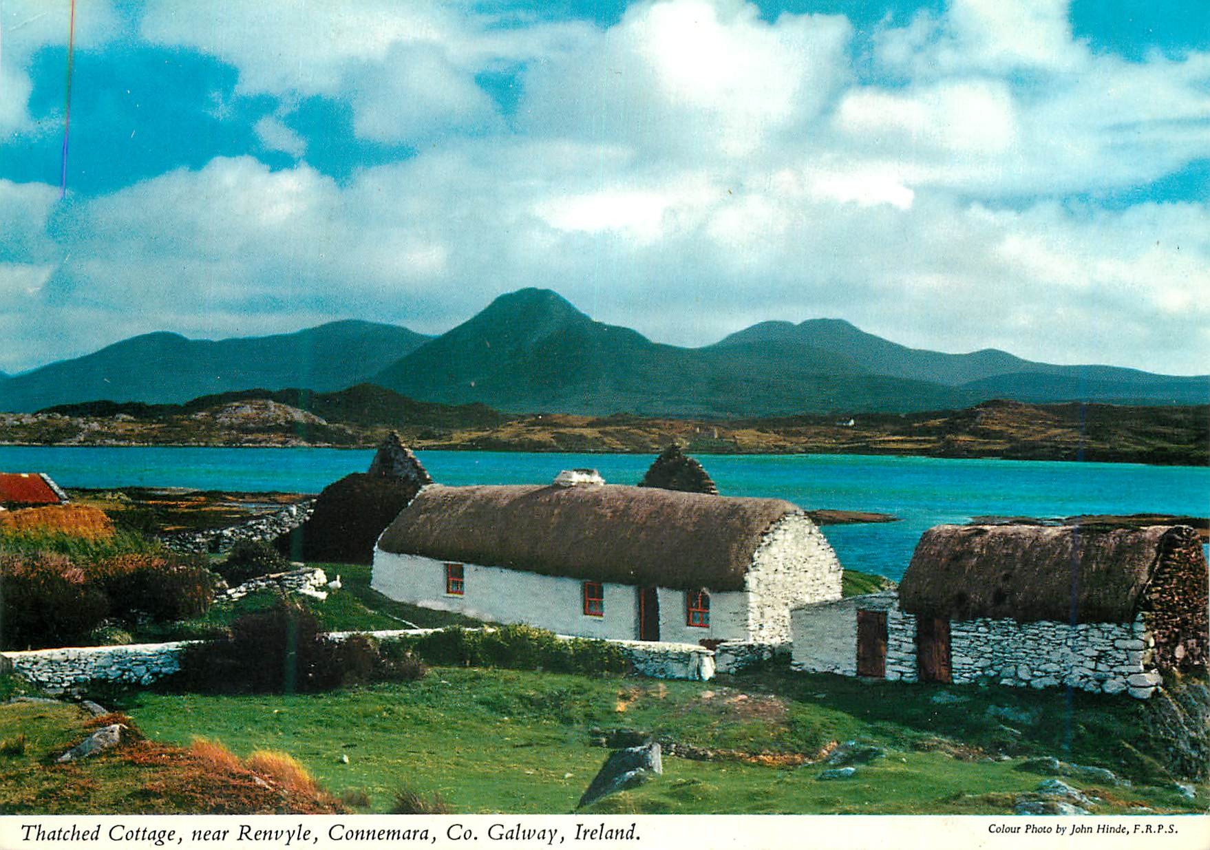 CPM Thatched cottage near Renvyle Connemara Co Galway Ireland 