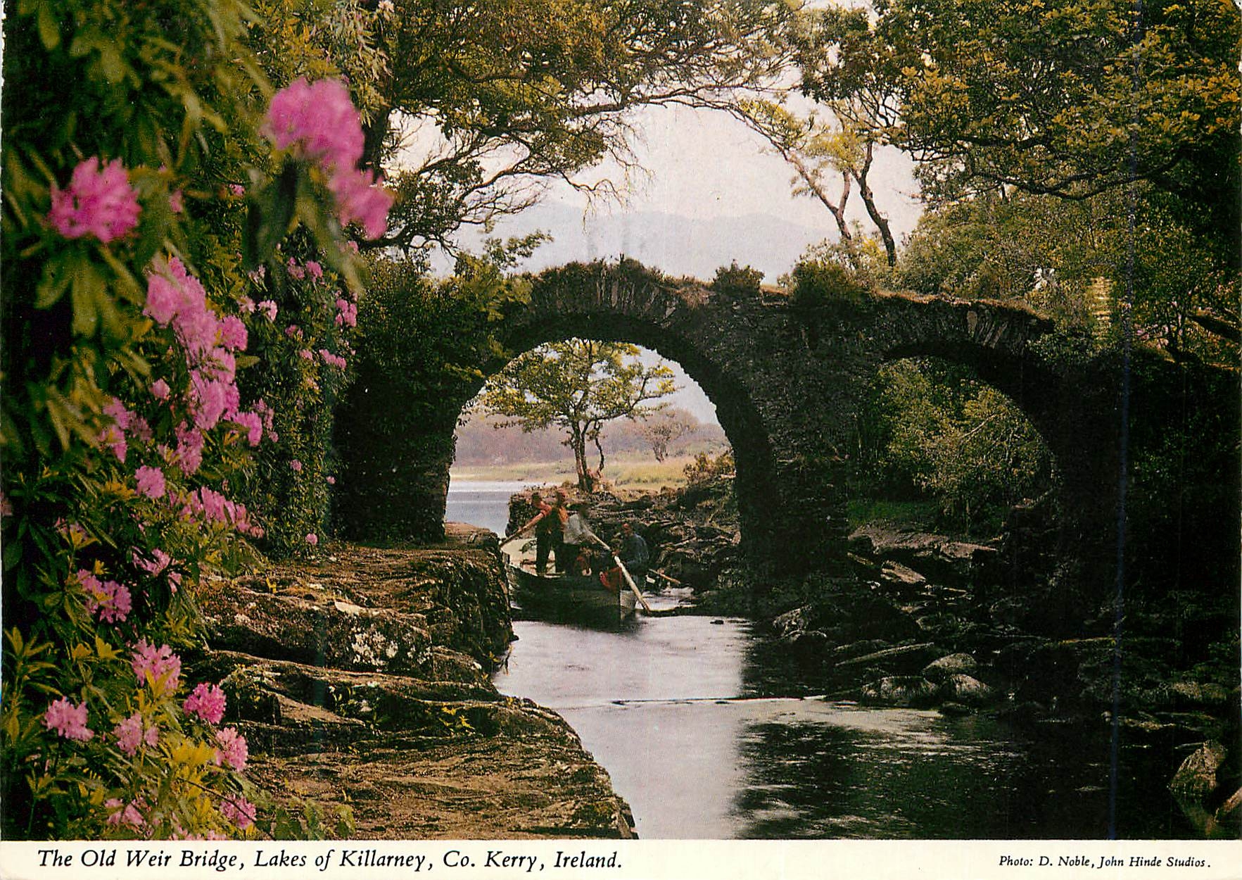 CPM The Old Weir Bridge Lakes of Killarney Co Kerry Island 