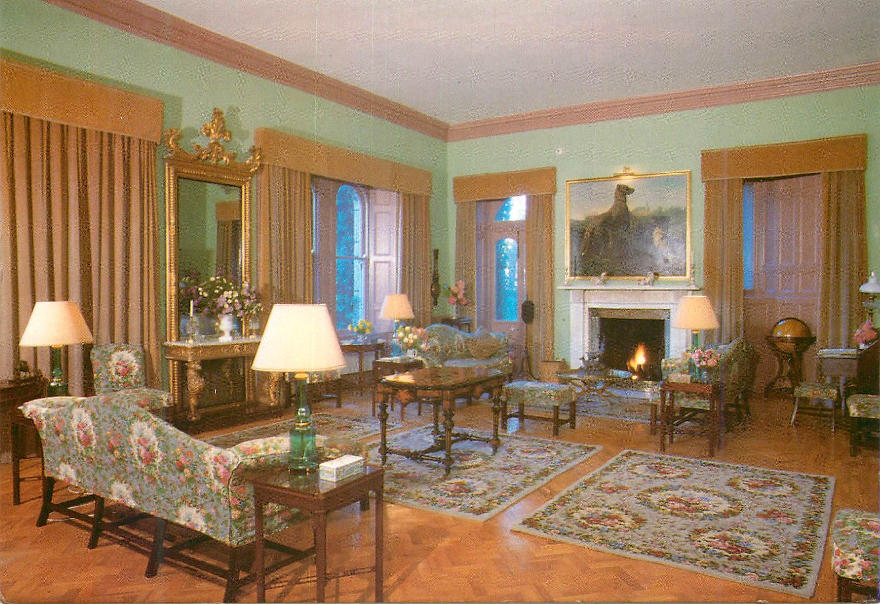 CPM Gleanveagh National Park The drawing room Gleanveagh Castle 