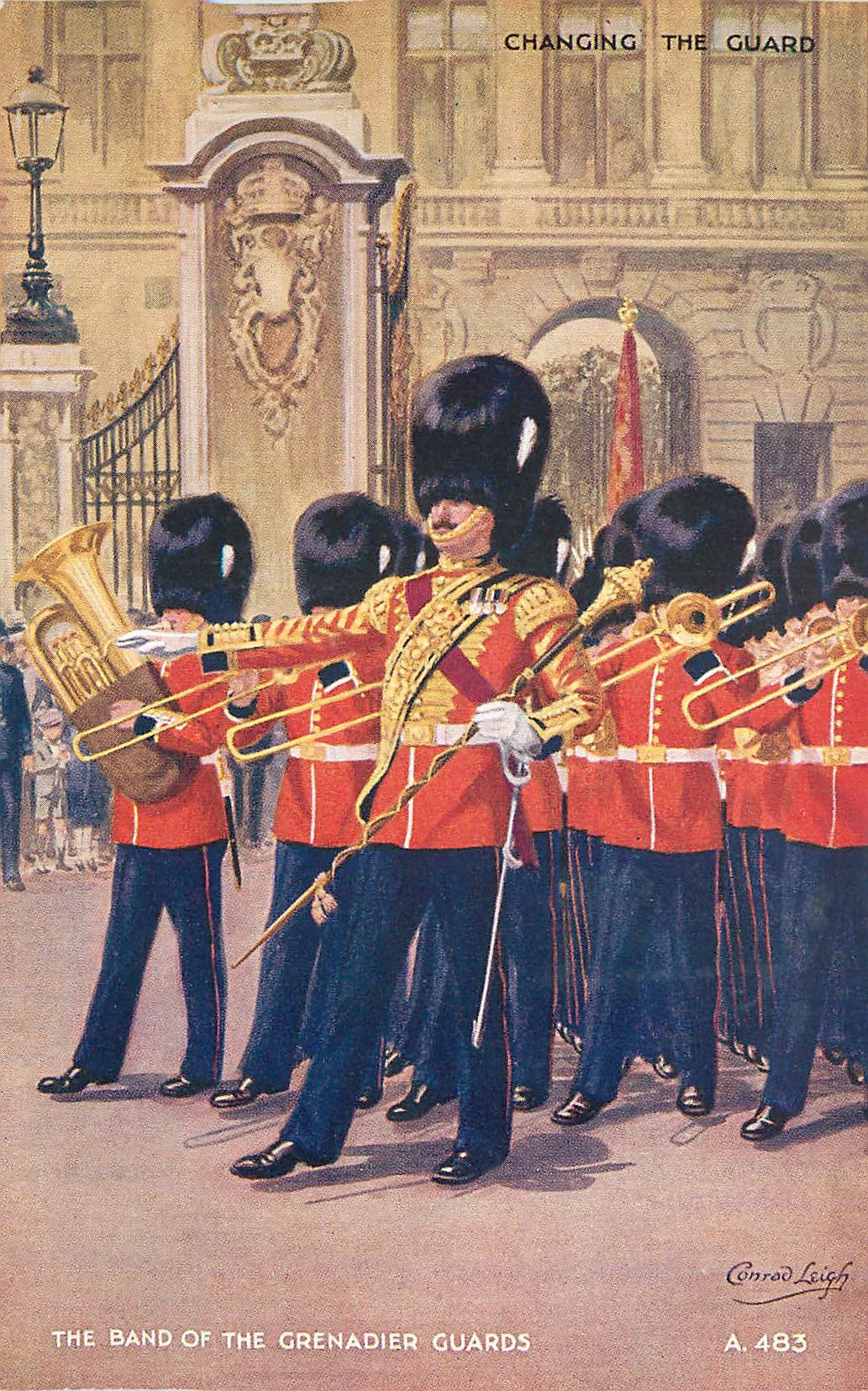 CPM The Band of the Grenadier Guards  Militaria
