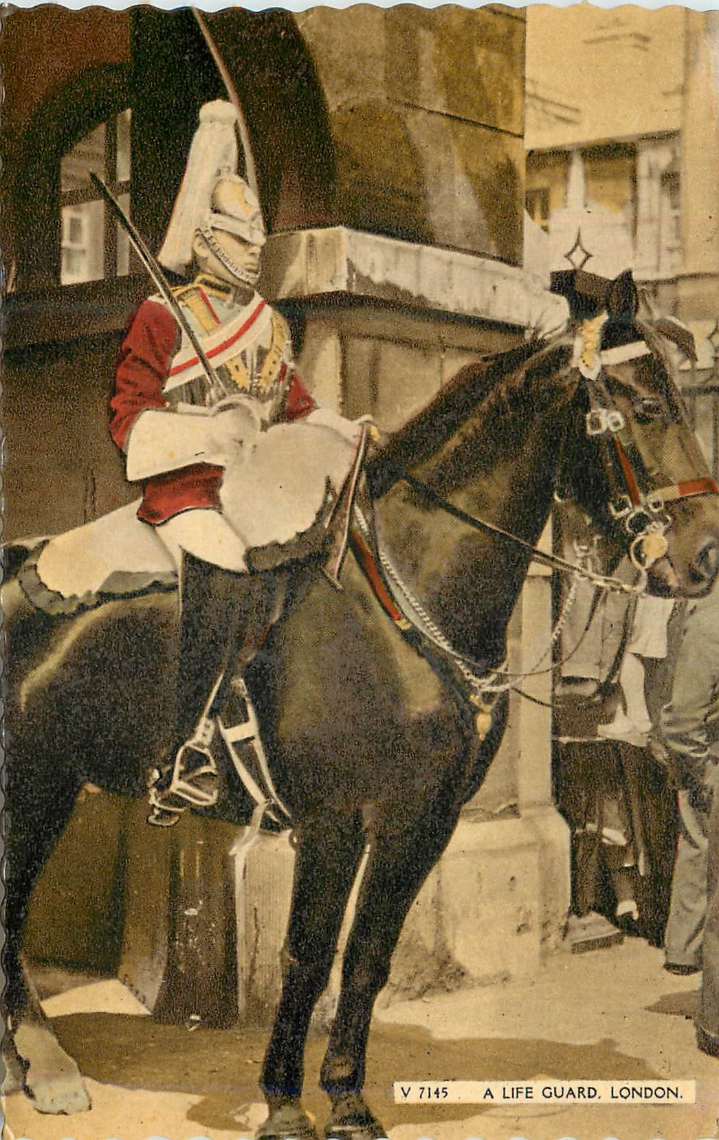 CPM A Life Guard London  Militaria