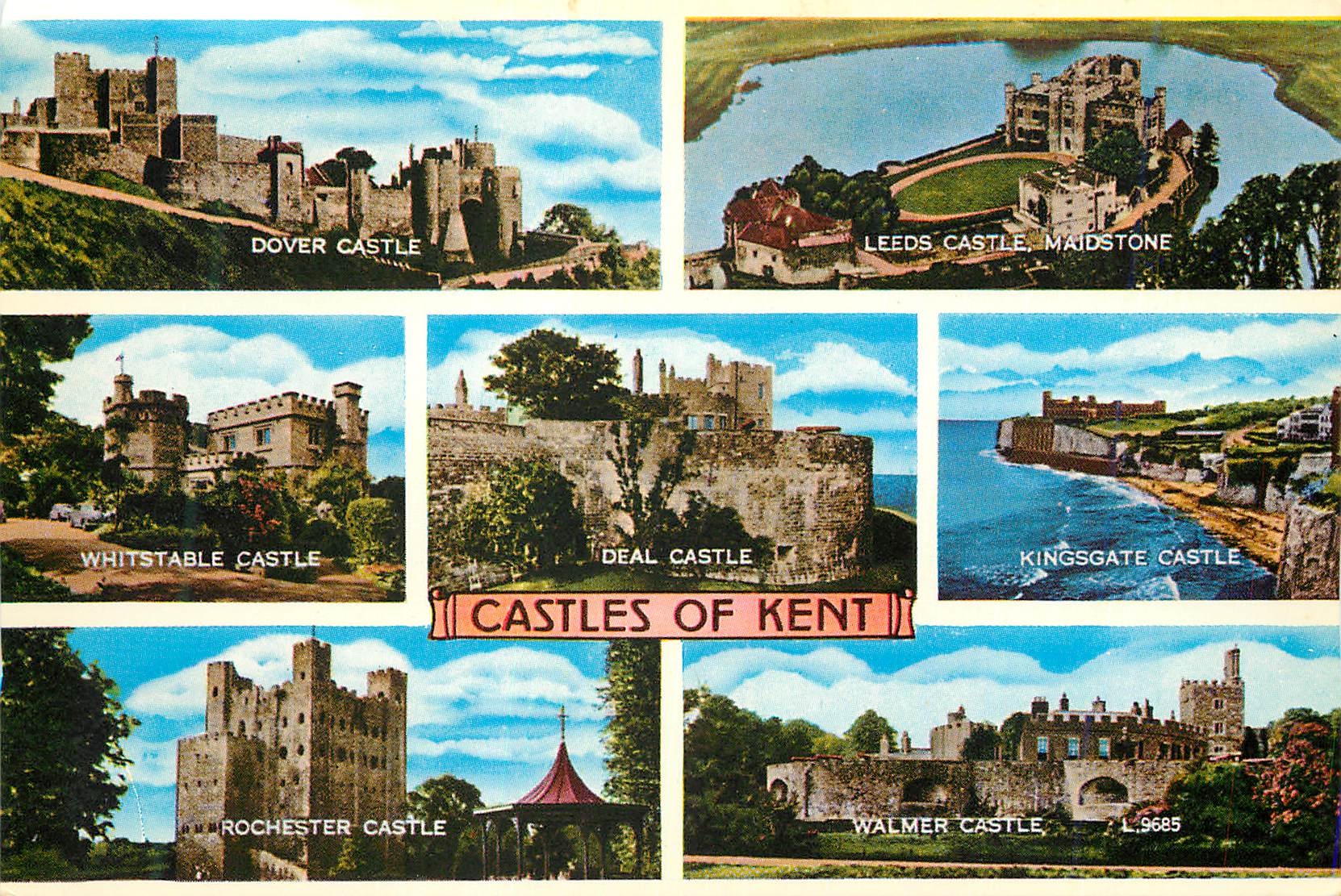 CPM Dover Castle Leeds Castle Maidstone Whitstable castle Deal Castle Kingsgate Castle Castles of Kent 