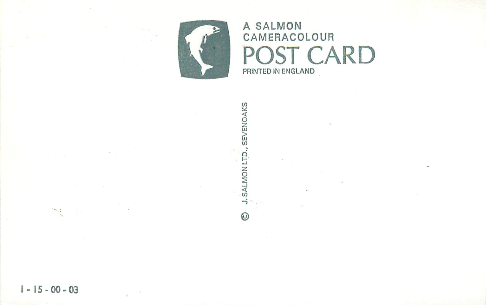 CPM Carew Cardiff Laugharne Oystermouth Tenby Haverfordwest Caerphilly Kidwelly Pembroke South Wales Castles  — Rückseite