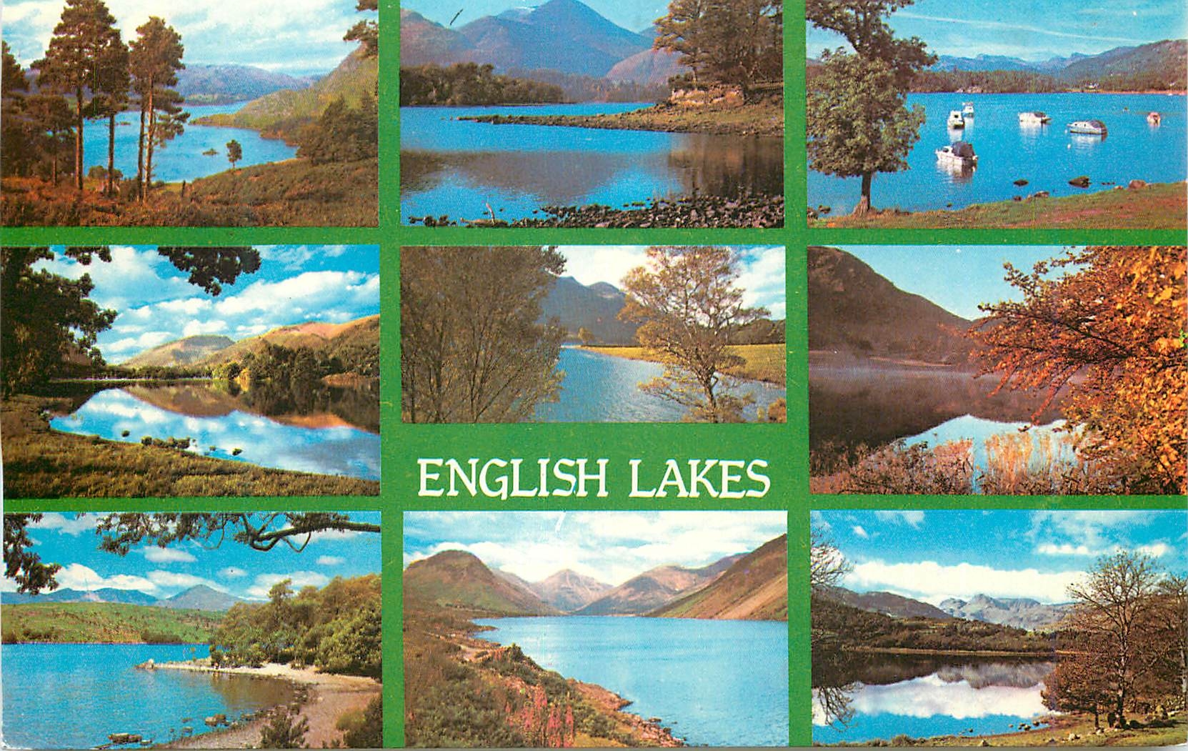 English Lakes — Collage de paysages lacustres — COLOURMASTER INTERNATIONAL