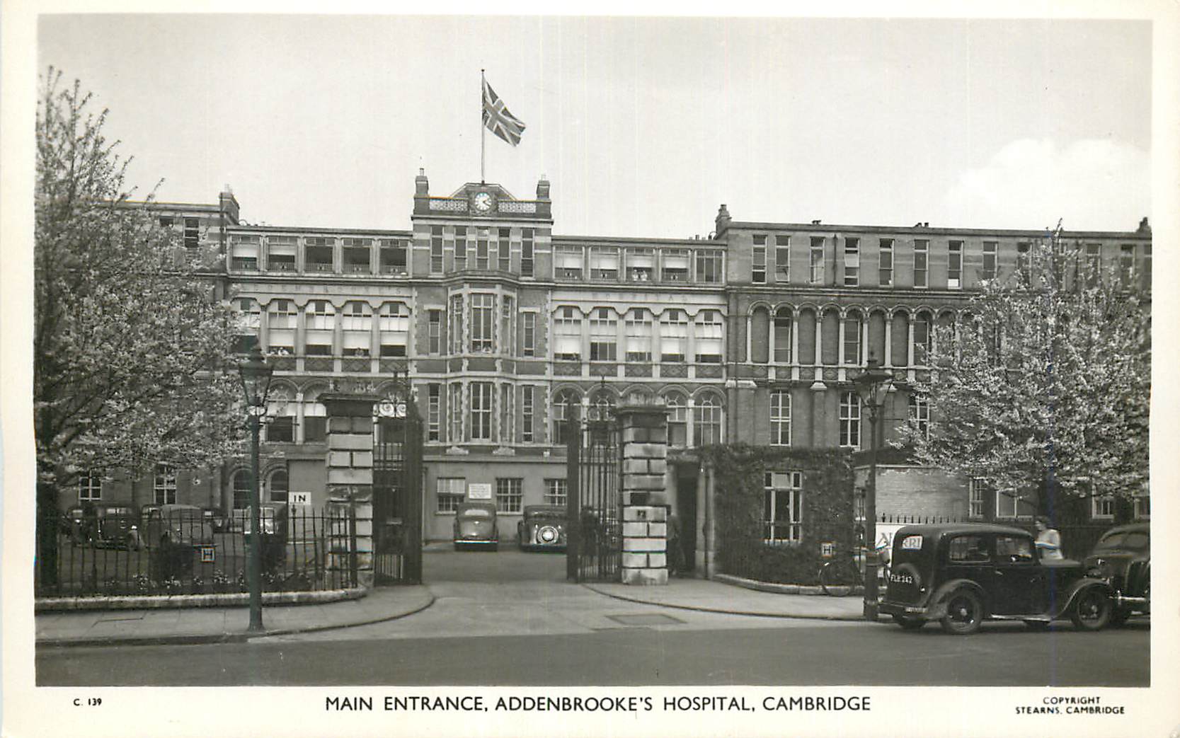 CPM Main entrance Addenbrookes Hospital Cambridge 