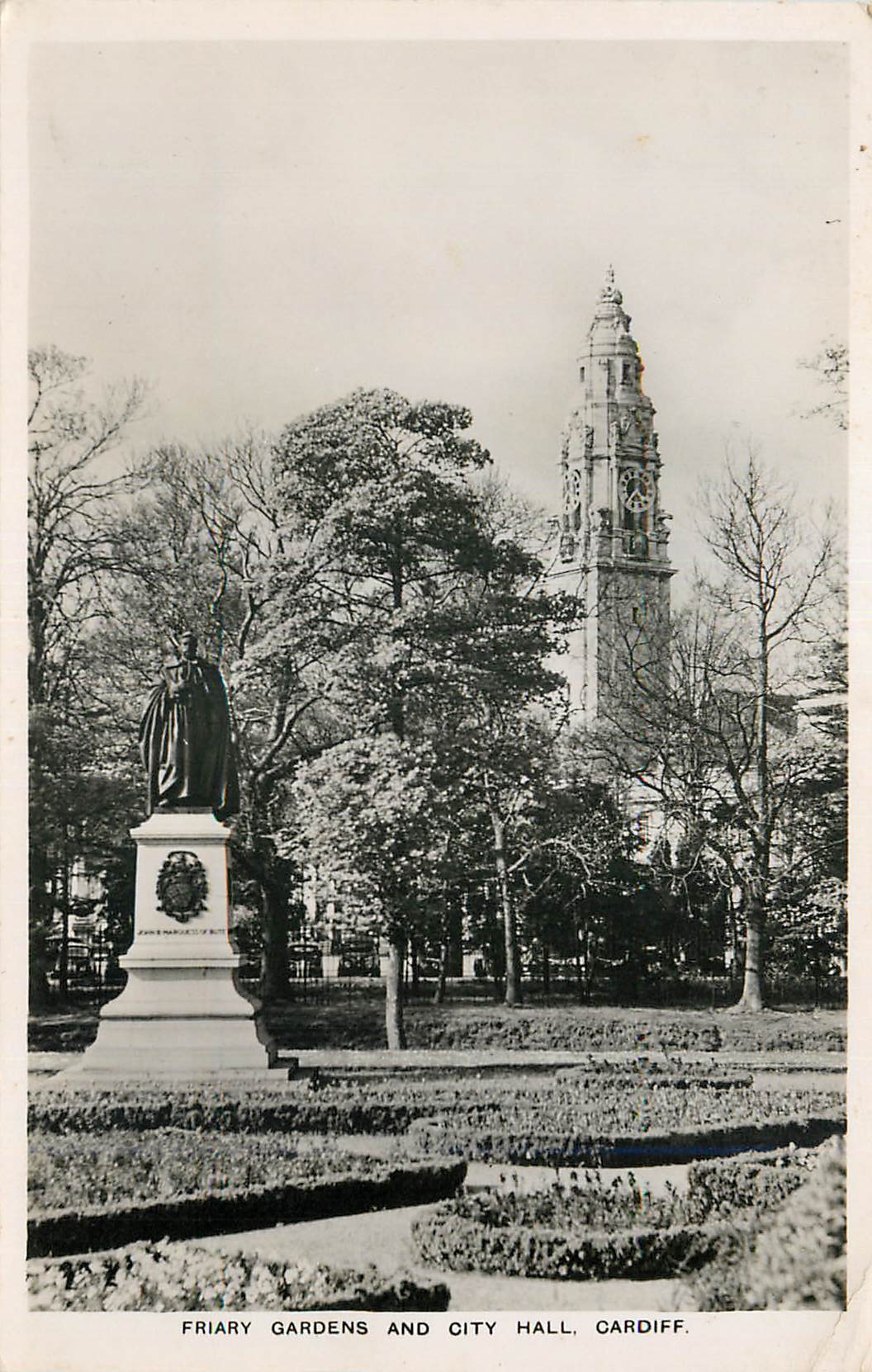CPM Friary gardens and city hall Cardiff 