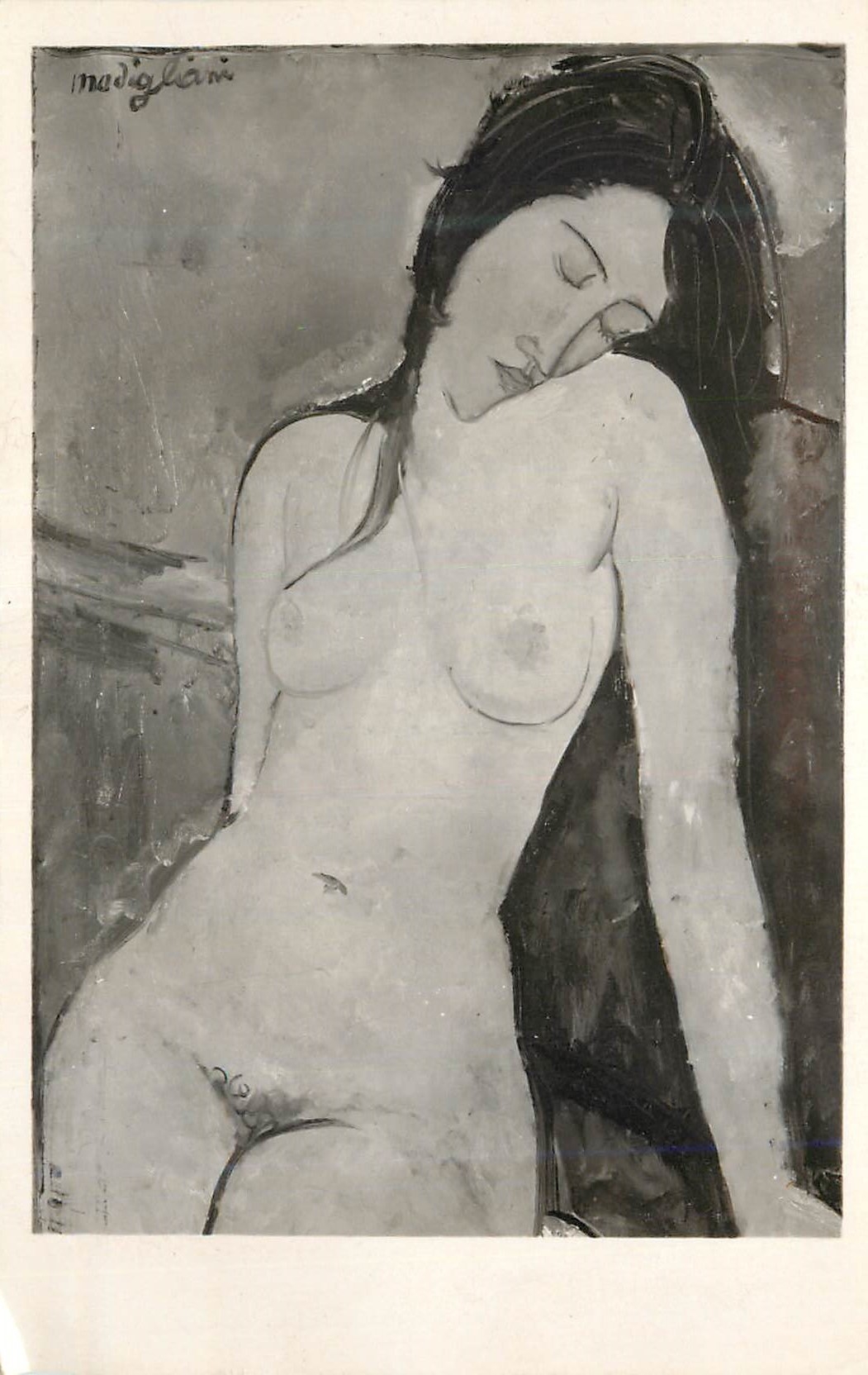 CPM Amadeo Modigliani Institut Courtauld Home House Londres 