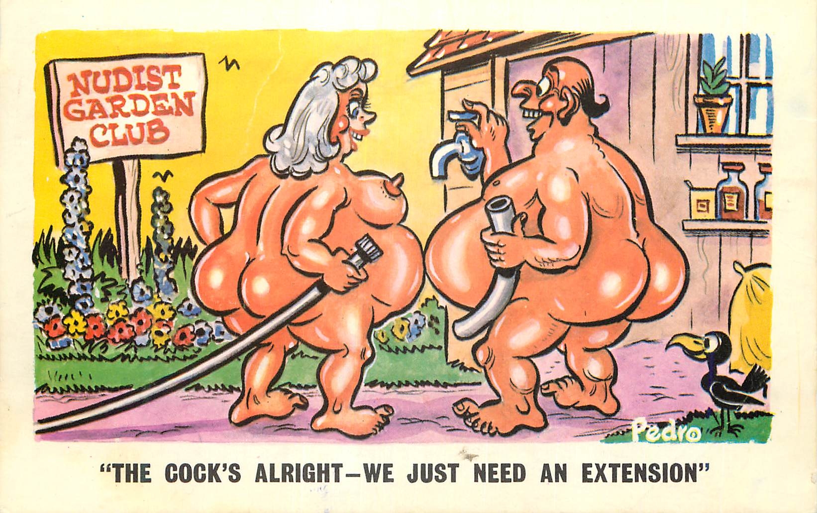 CPM The Cocks alright we just need an extension Nudist garden club