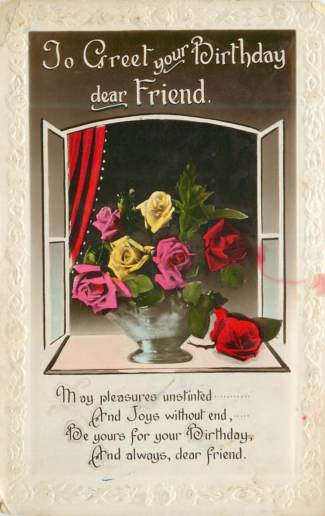 CPM To Greet your Birthday dear Friend 