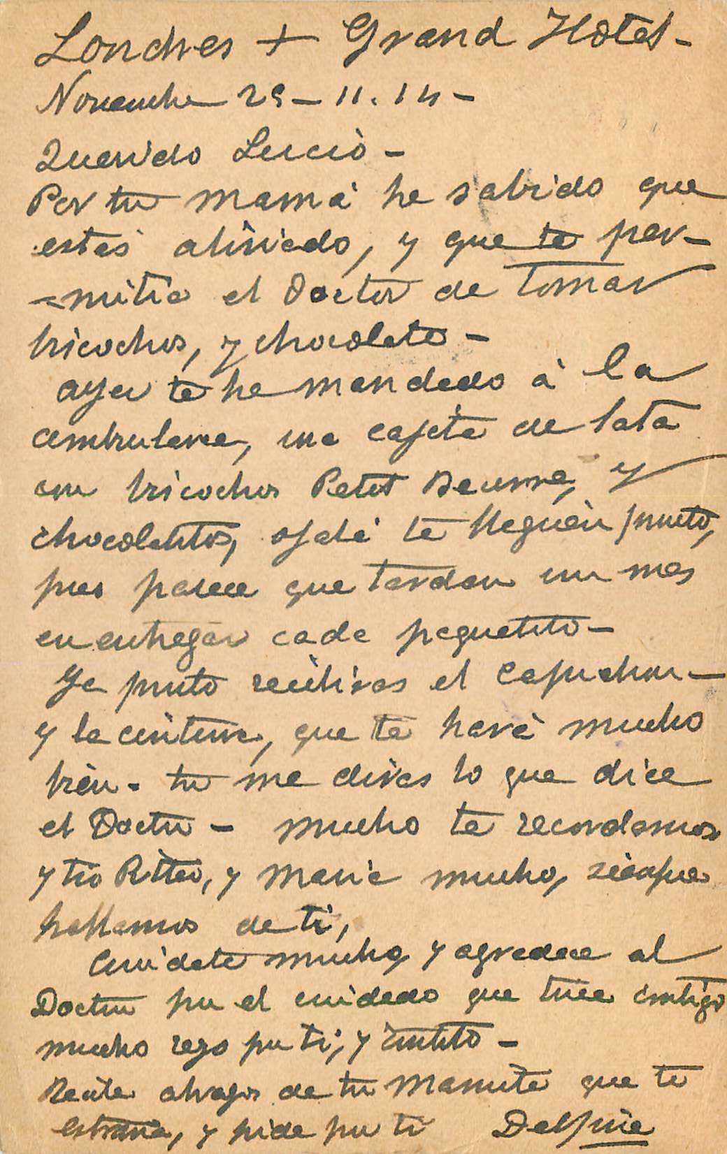 Entier Postal 1914 pour Sutton Meurthe et Moselle Militaria — Verso
