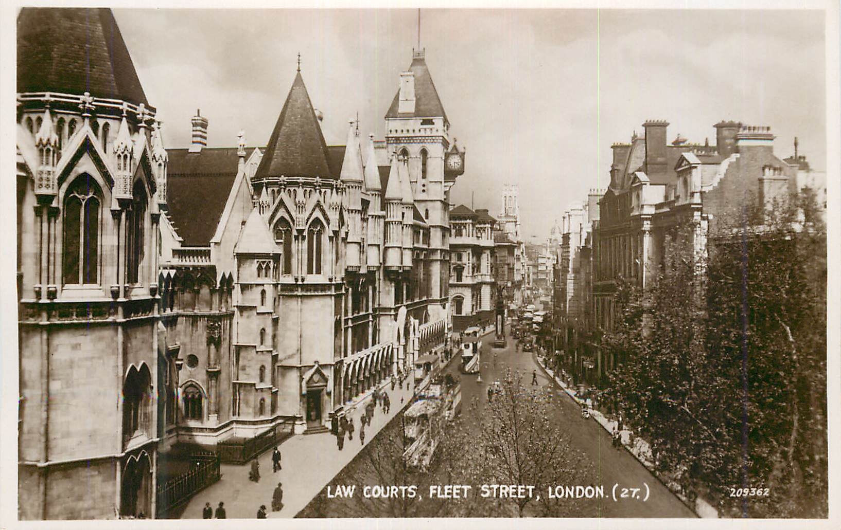 CPM Law Courts Fleet Street London 