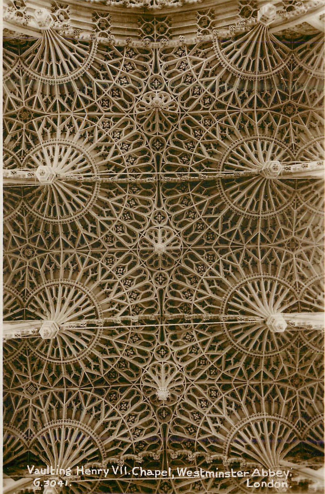 CPM Vaulting Henry VII Chapel Westminster Abbey 