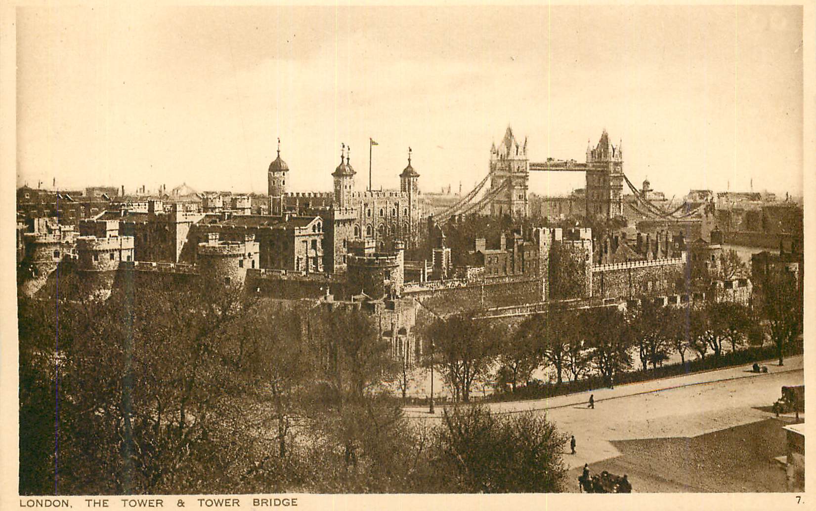 CPM London The Tower and Tower Bridge 
