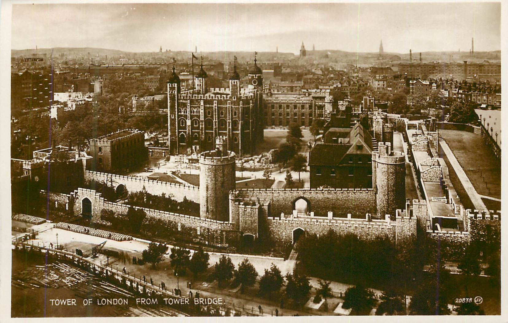 CPM Tower of London from Tower Bridge 