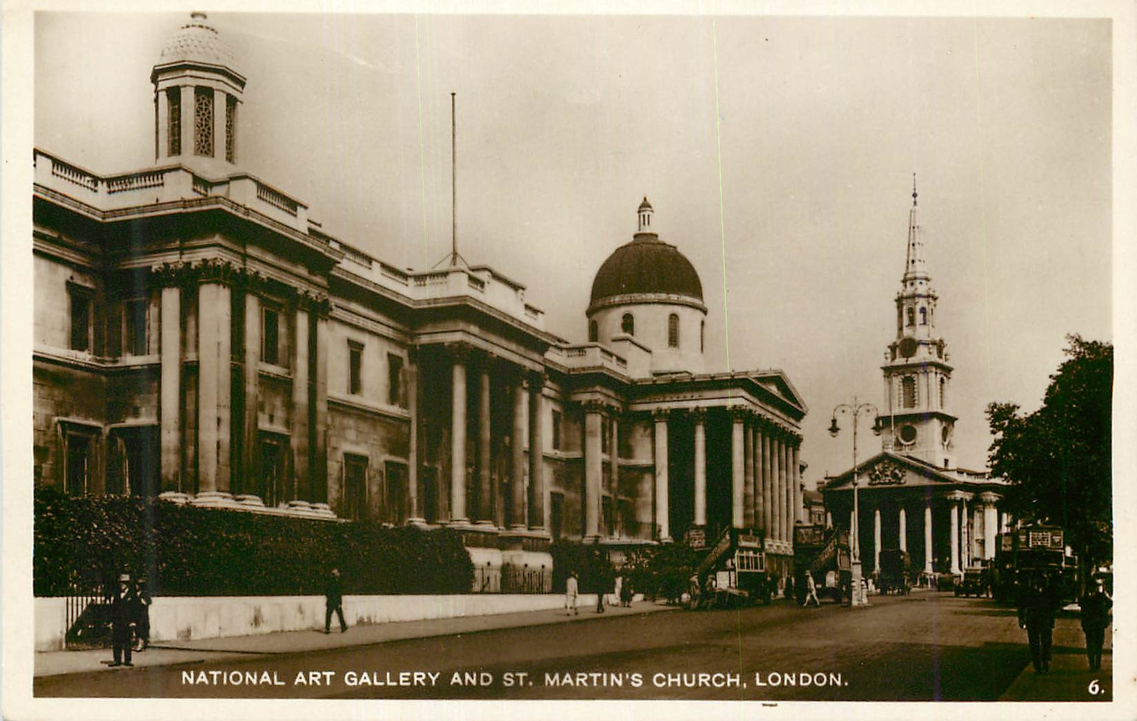 CPM National Art Gallery and St Martins Church London 