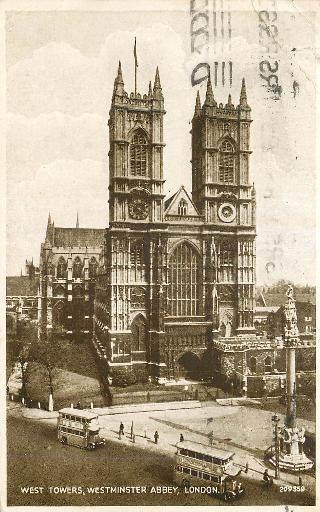 CPM West Towers Westminster Abbey London 