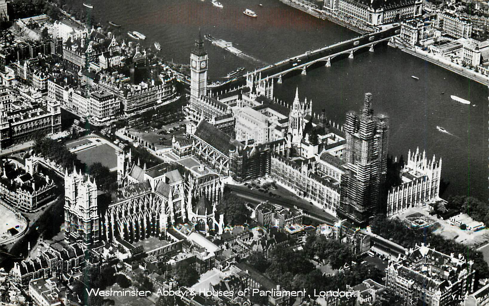 CPM Westminster Abbey Houses of Parliament London 