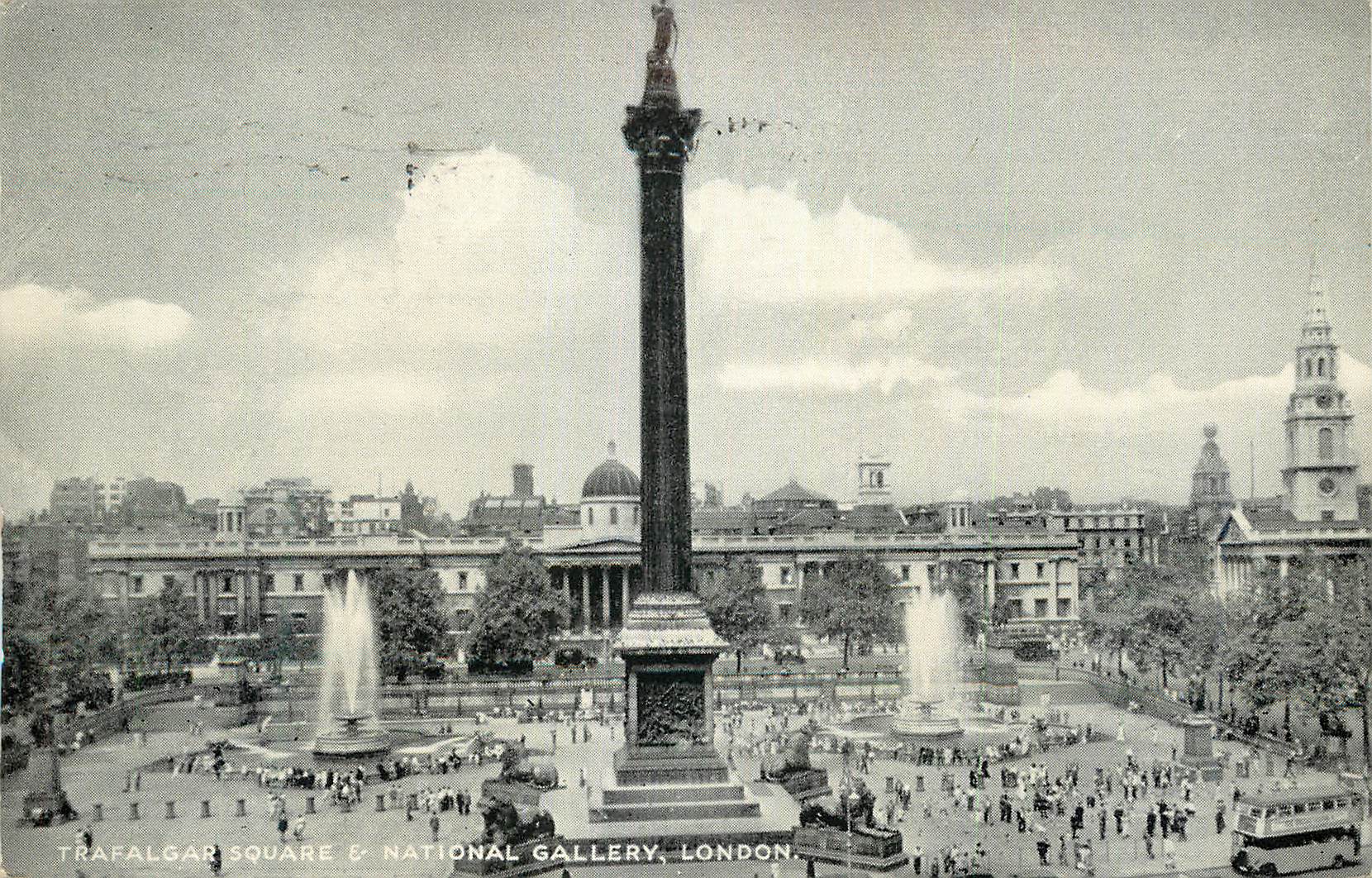 CPM Trafalgar Square National Gallery London 