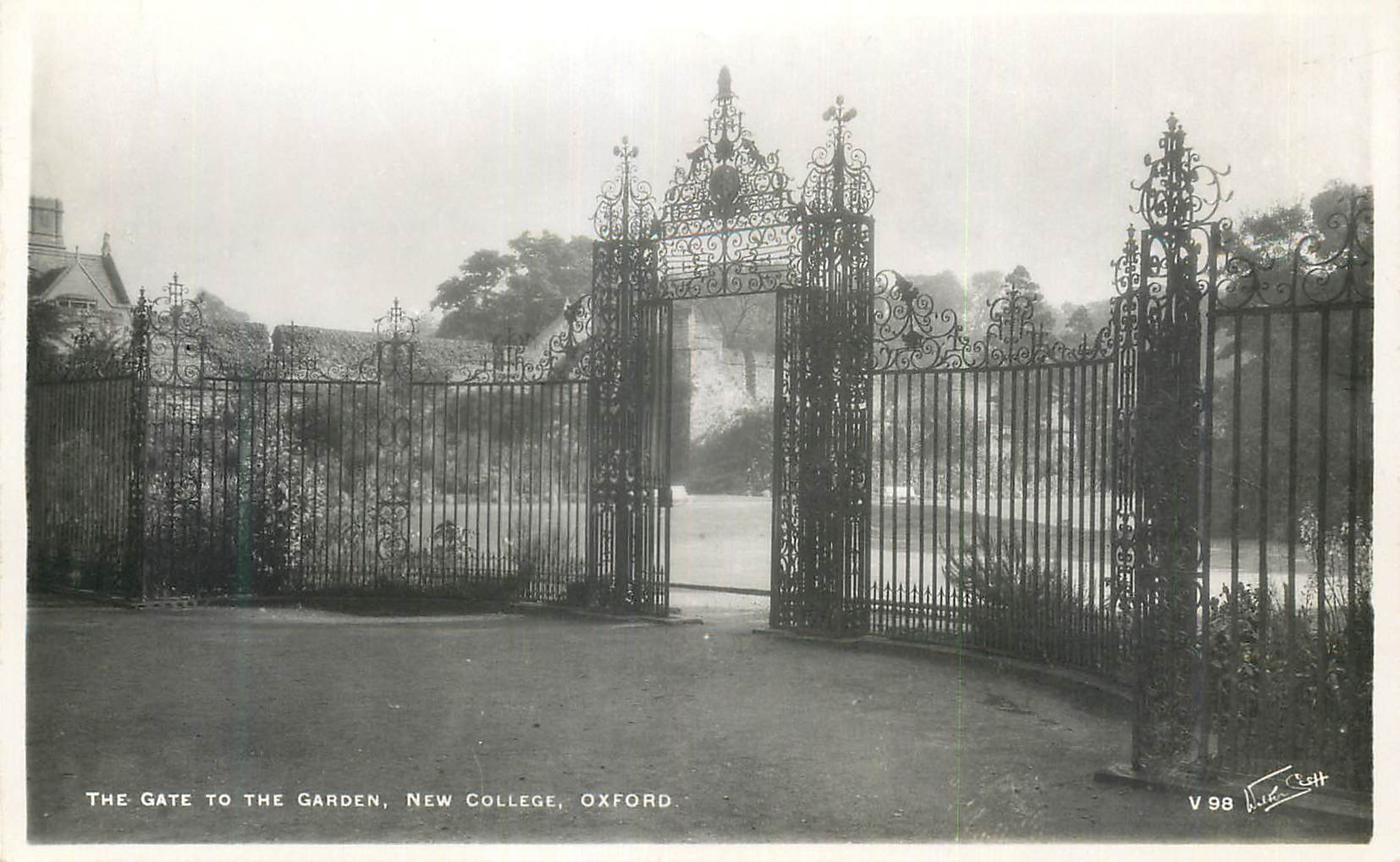 CPM The Gate to the garden New College Oxford 