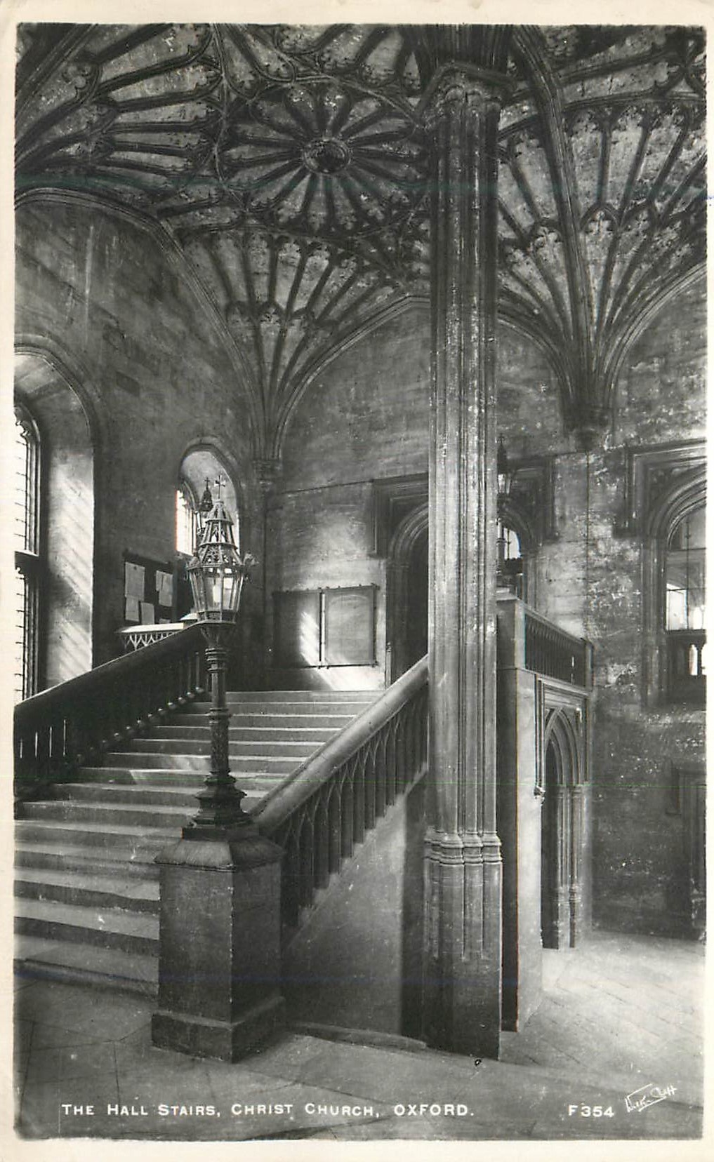 CPM The Hall Stairs Christ Church Oxford 