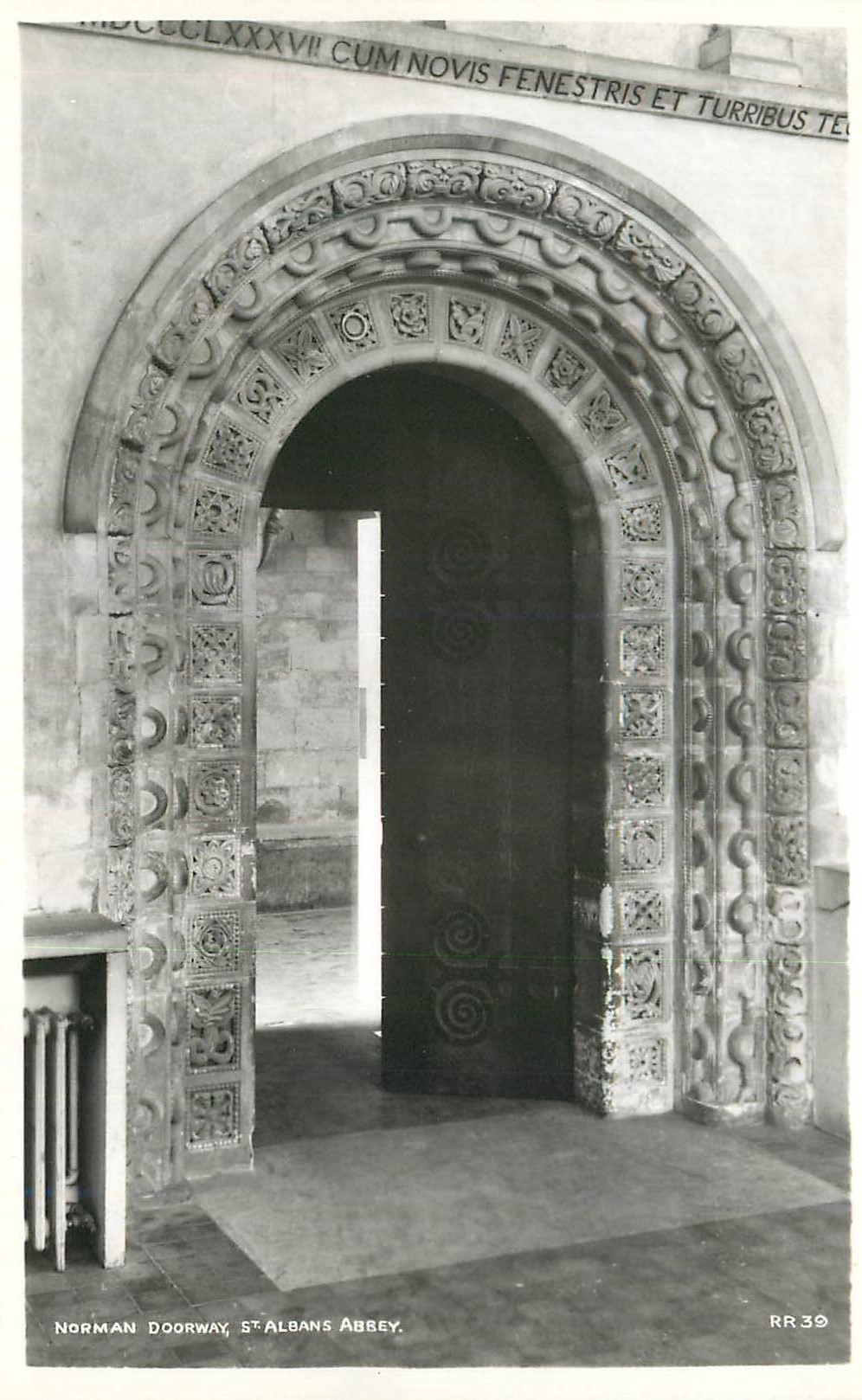 CPM Norman Doorway St Albans Abbey 