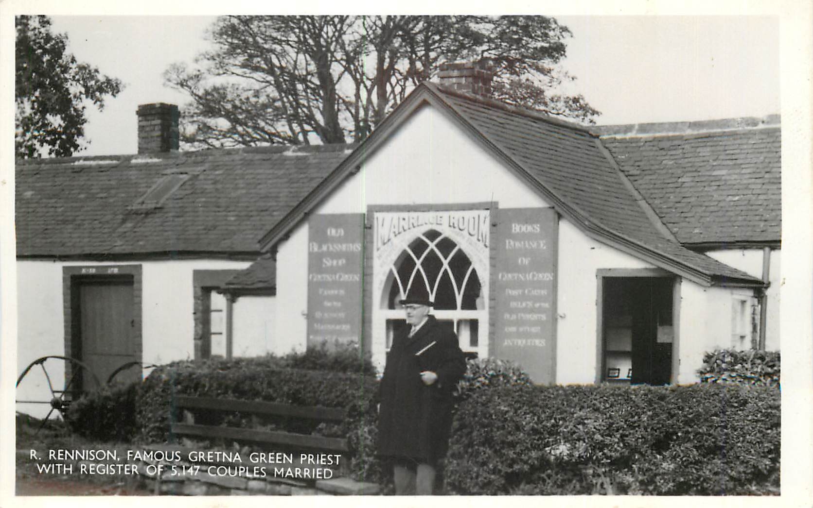 Gretna Green — Mariage à la frontière — R. Rennison, prêtre célèbre