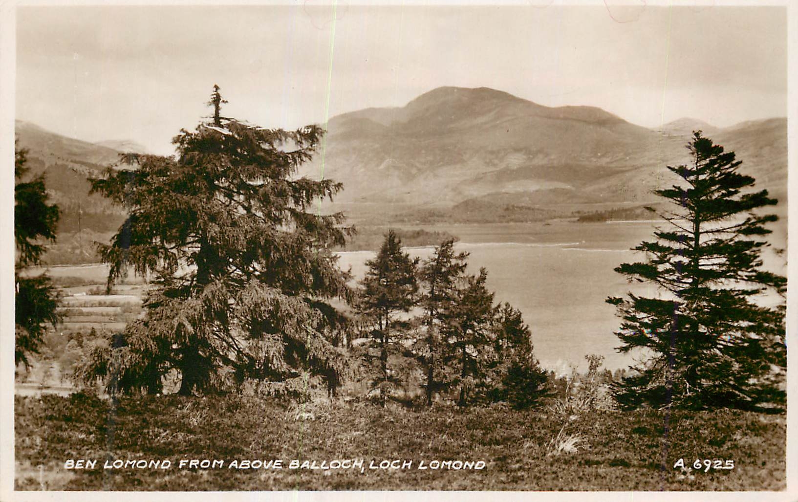 CPM Ben Lomond from above Balloch Loch Lomond 