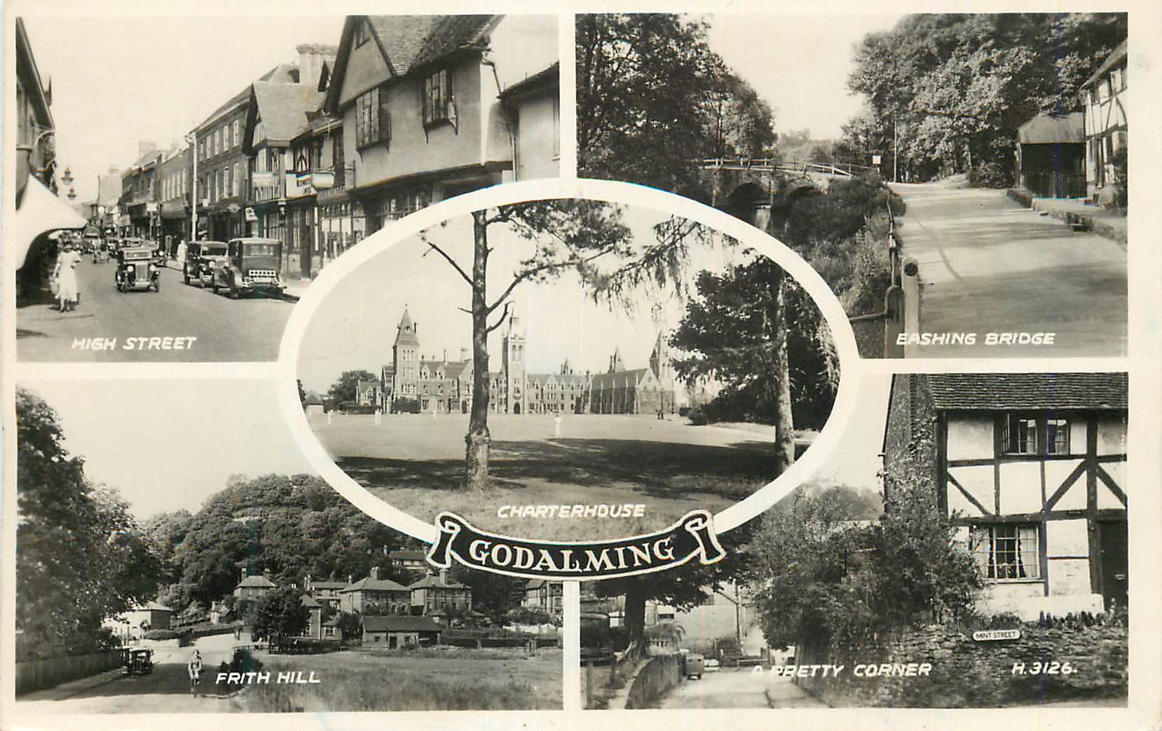 CPM High Street Eashing Bridge Frith Hill Betty Corer Charterhouse Godalming 