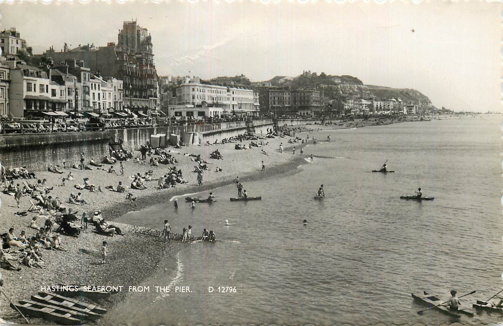CPM Hastings seafront from the pier 