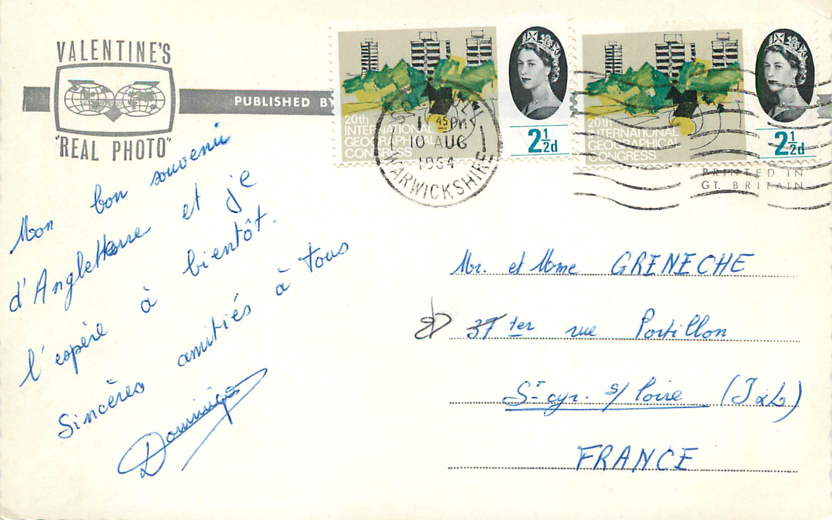 CPM The Council House The Parade High Street Paris Church and Memorial Solihull  — Rückseite
